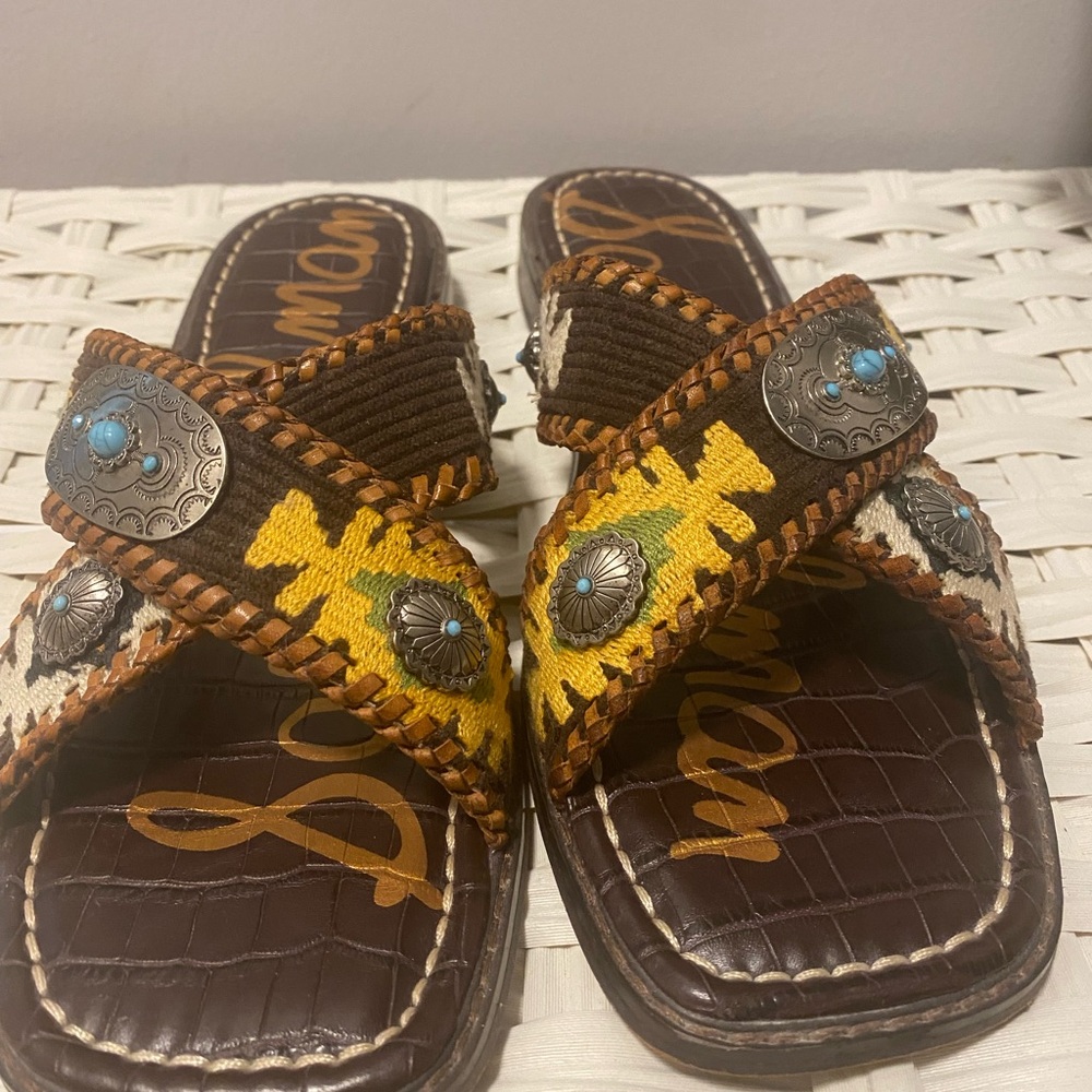 Sam Edelman embellished sandal
